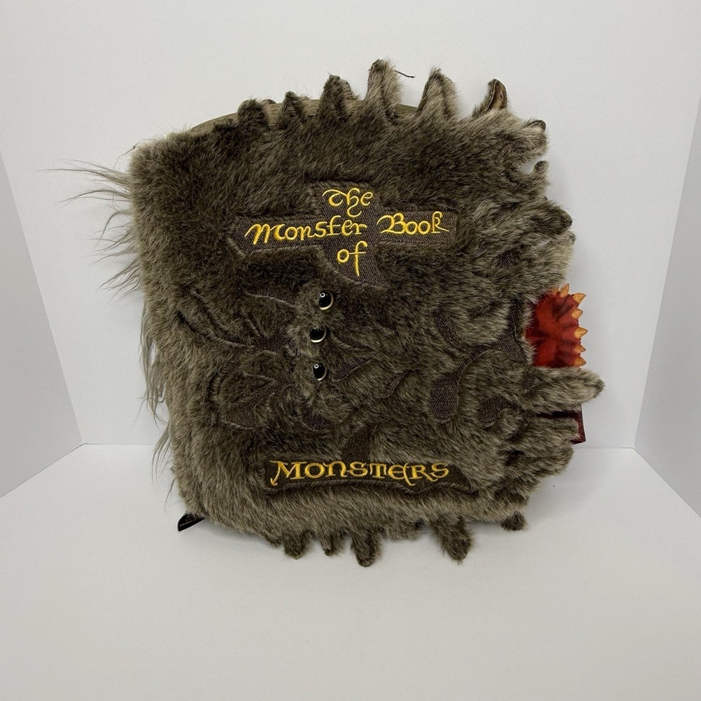 Harry Potter The Monster Book Of Monsters Plush Stuffed Animal Toy